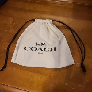 Coach drawstring bag